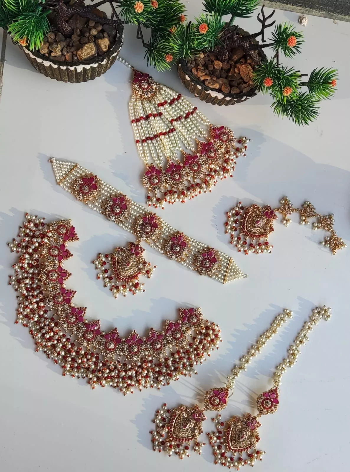 Real Chetam double bridal set