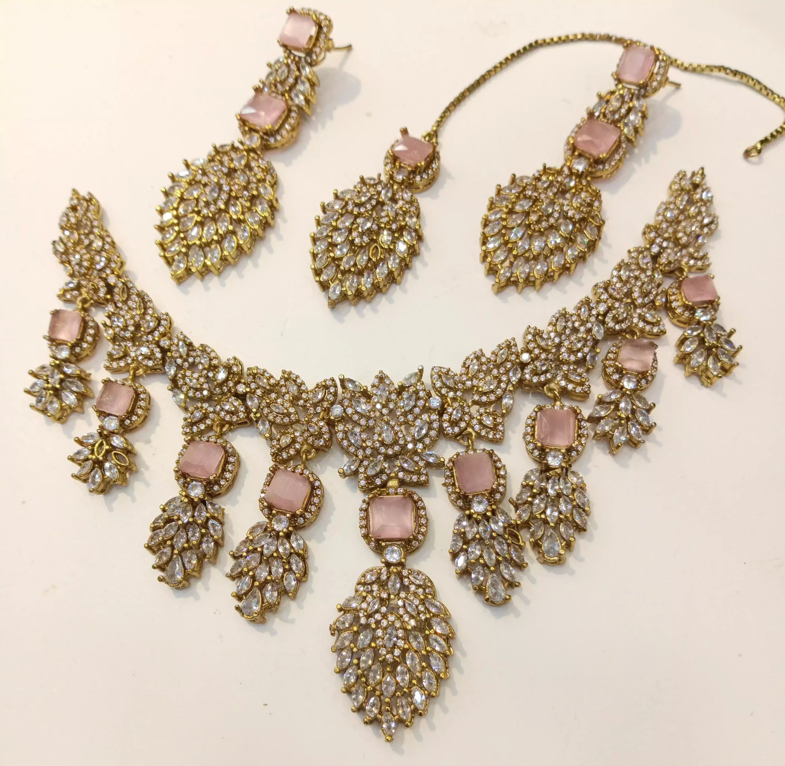 Rp jarao zircon bridal set