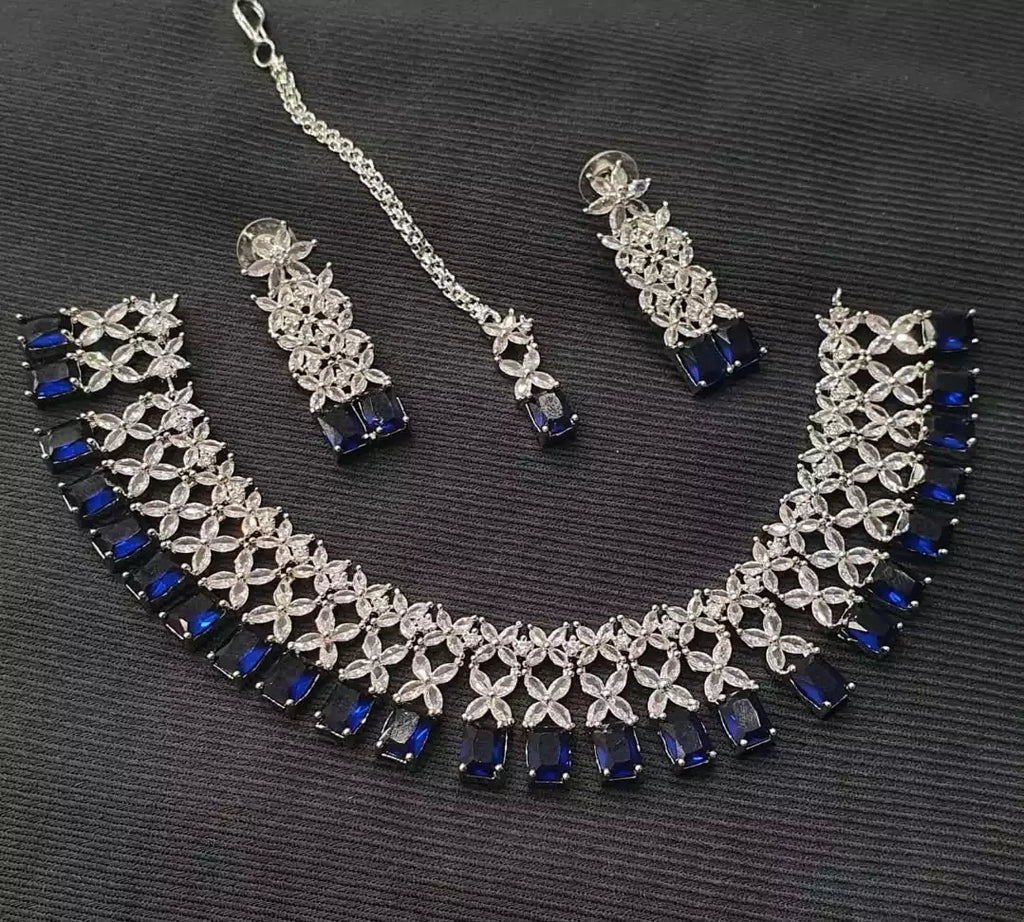 American diamond necklace set