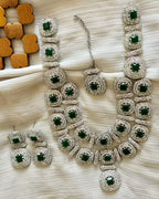 Zircon double layer maala set