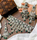 Kundan full neck bridal set