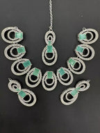 Miro zircon necklace set