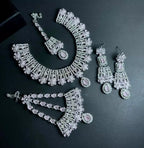 Zircon Bridal set with jhumar
