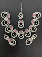 Miro zircon necklace set