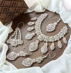 Heavy bridal necklace set