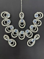Miro zircon necklace set