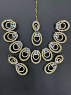Miro zircon necklace set