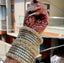 Kundan gajra bangles set