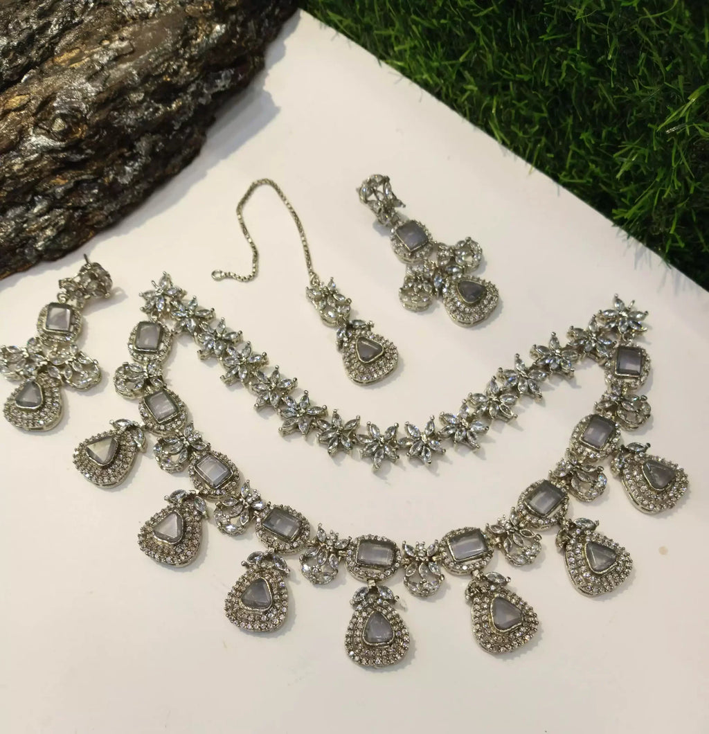 Rp jarao zircon bridal set