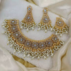 Heavy pearl bridal set