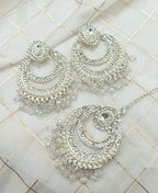 Big size earrings teeka