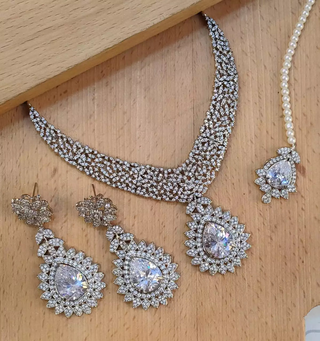 Zircon AD necklace set