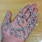 American diamond necklace set