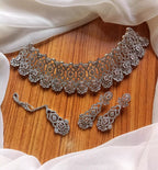 American diamond bridal set