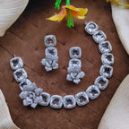 Micro Zircon AD floral set
