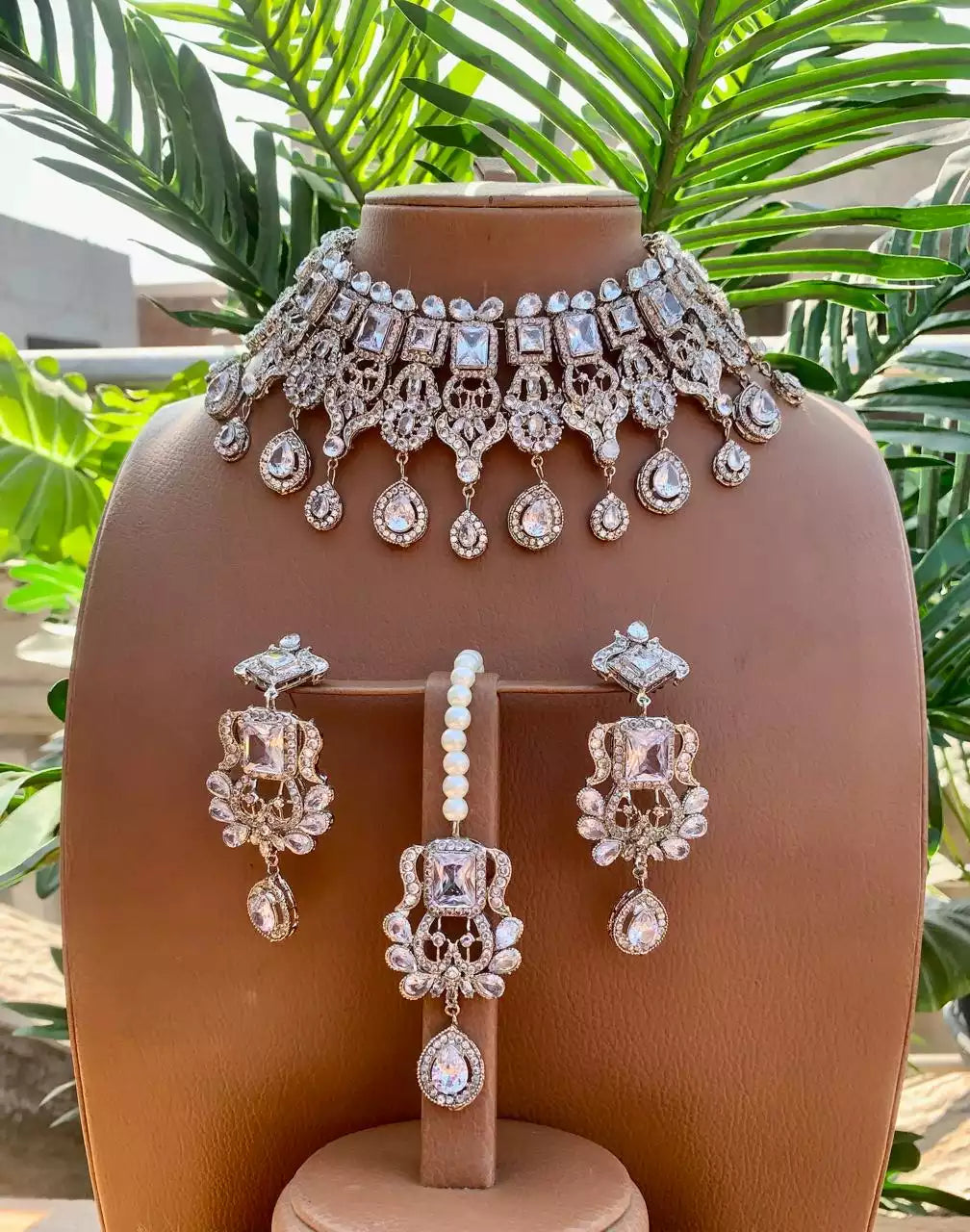 Rp jarao zircon bridal set