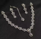 Micro zircon necklace set