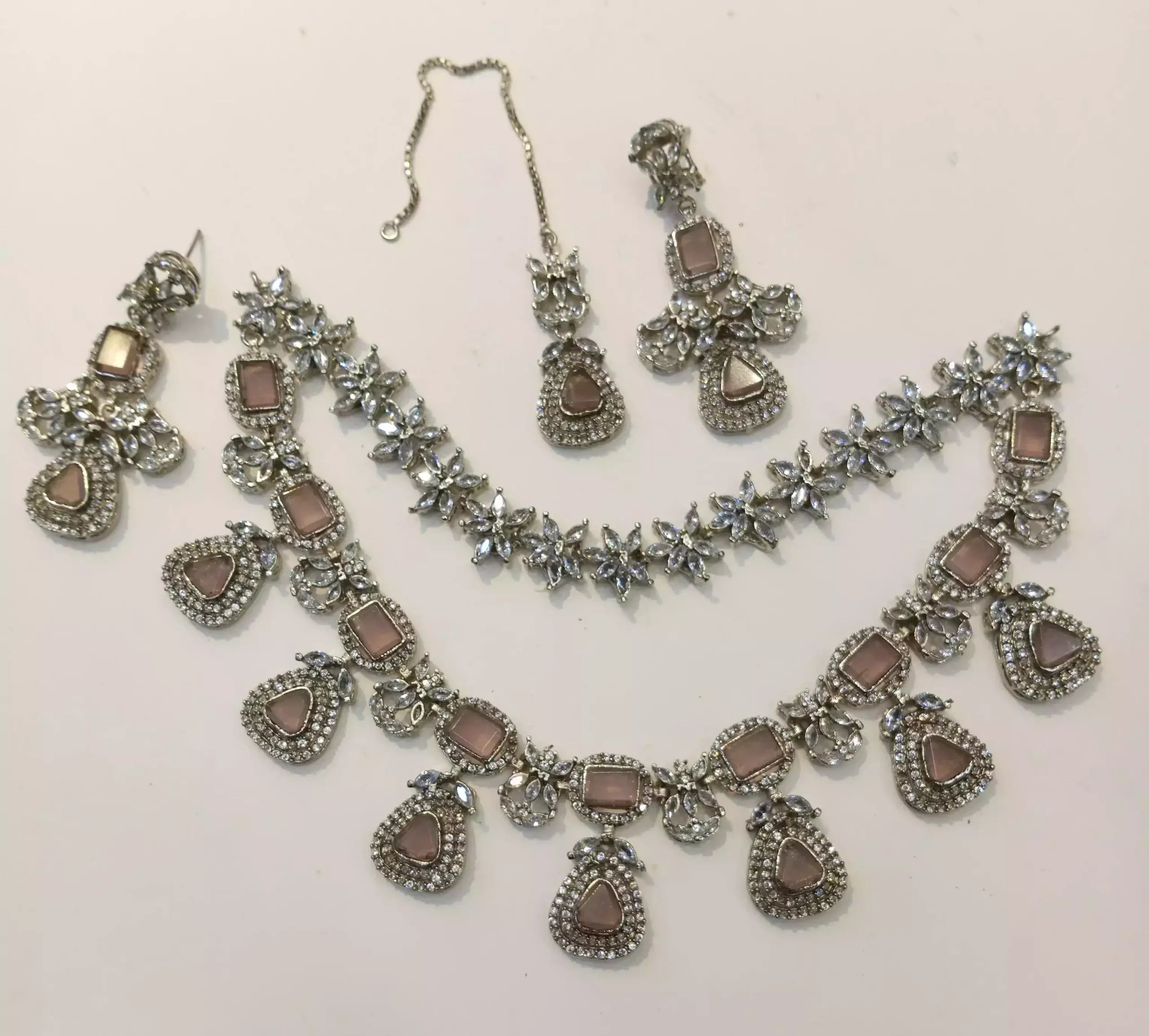 Rp jarao zircon bridal set