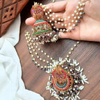 Noratan jhumki with saharay