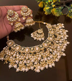 Kundan heavy necklace set