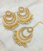 Big size earrings teeka