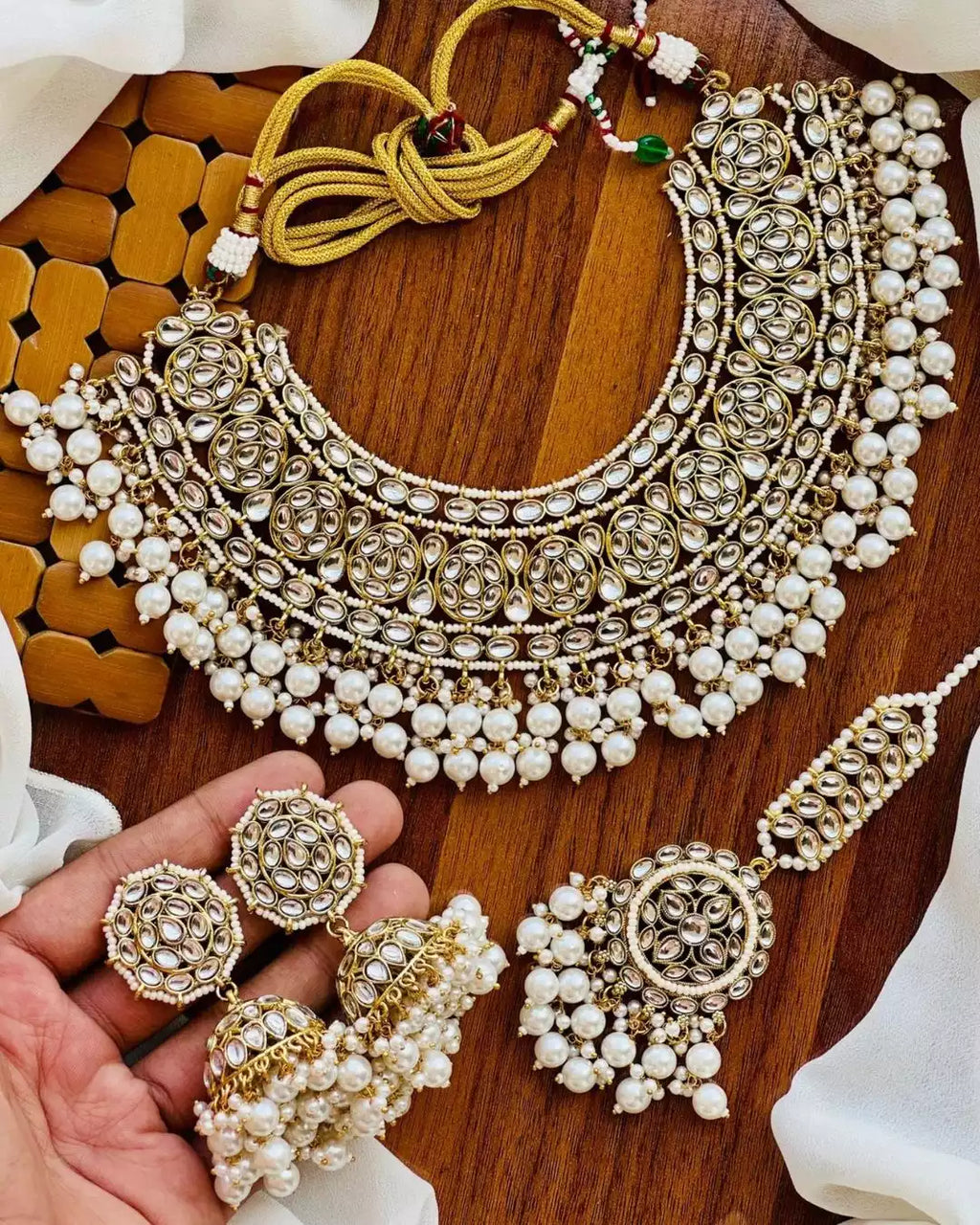 Kundan bridal set