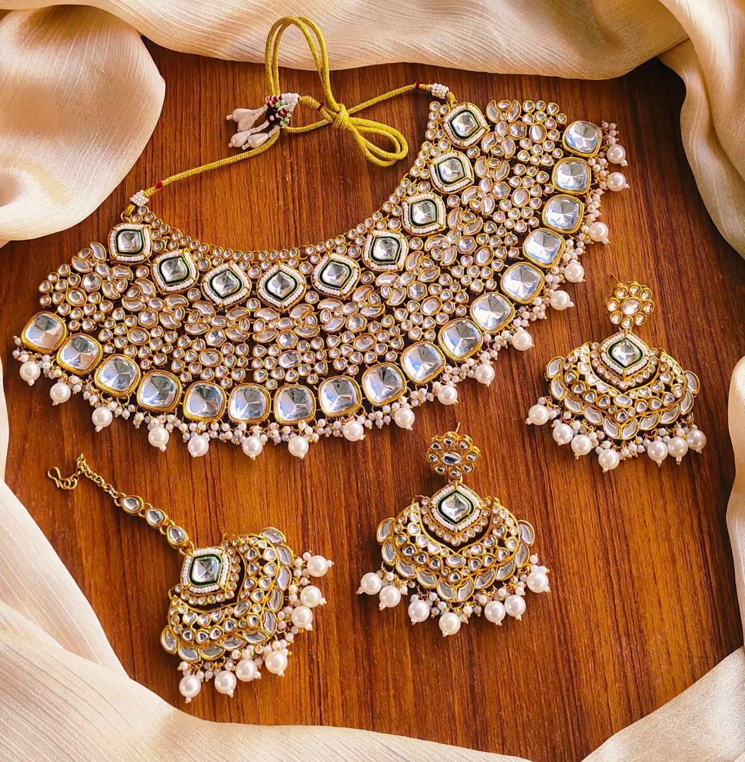 Indian Kundan bridal set