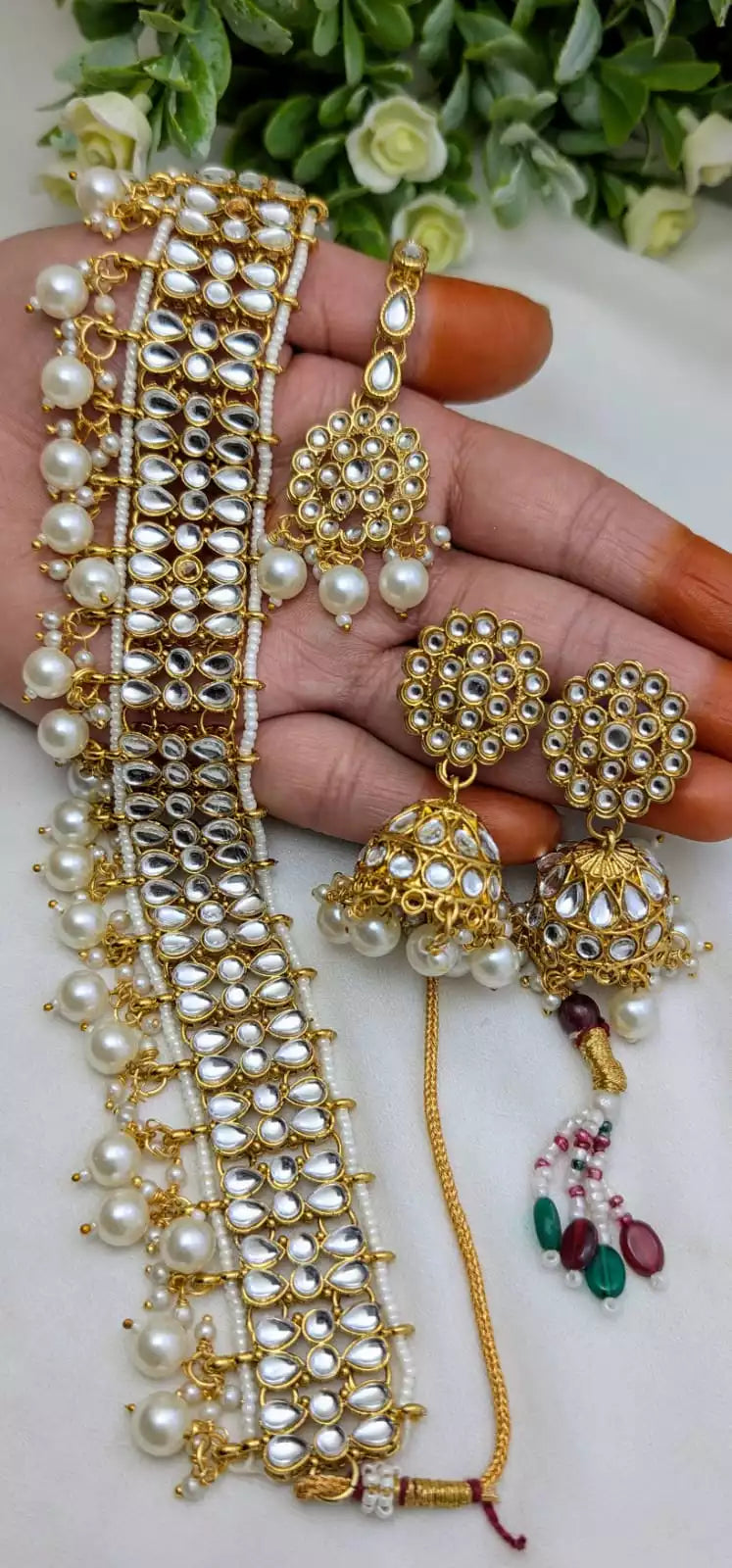 Kundan choker set