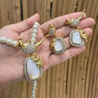 Designer bird locket set