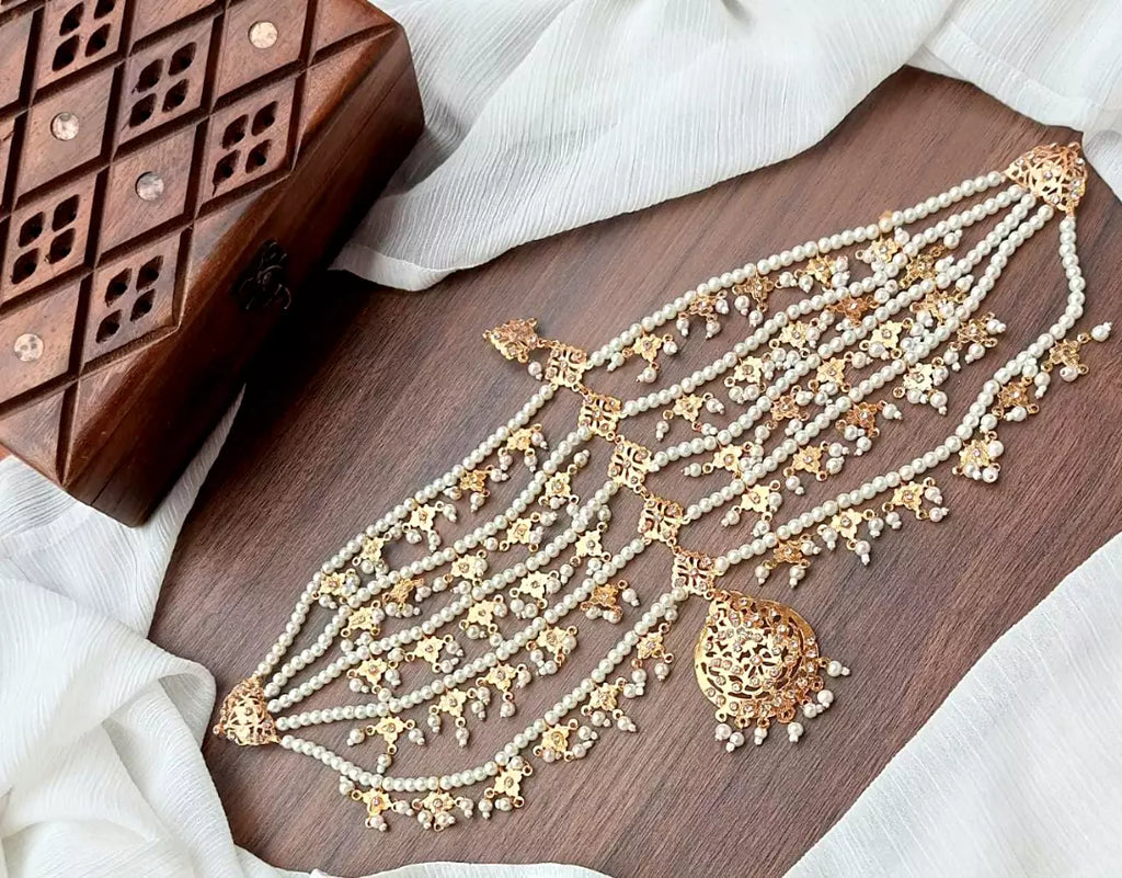Gold plated Heavy matha patti