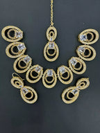 Miro zircon necklace set