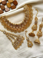 Zircon Floral bridal set