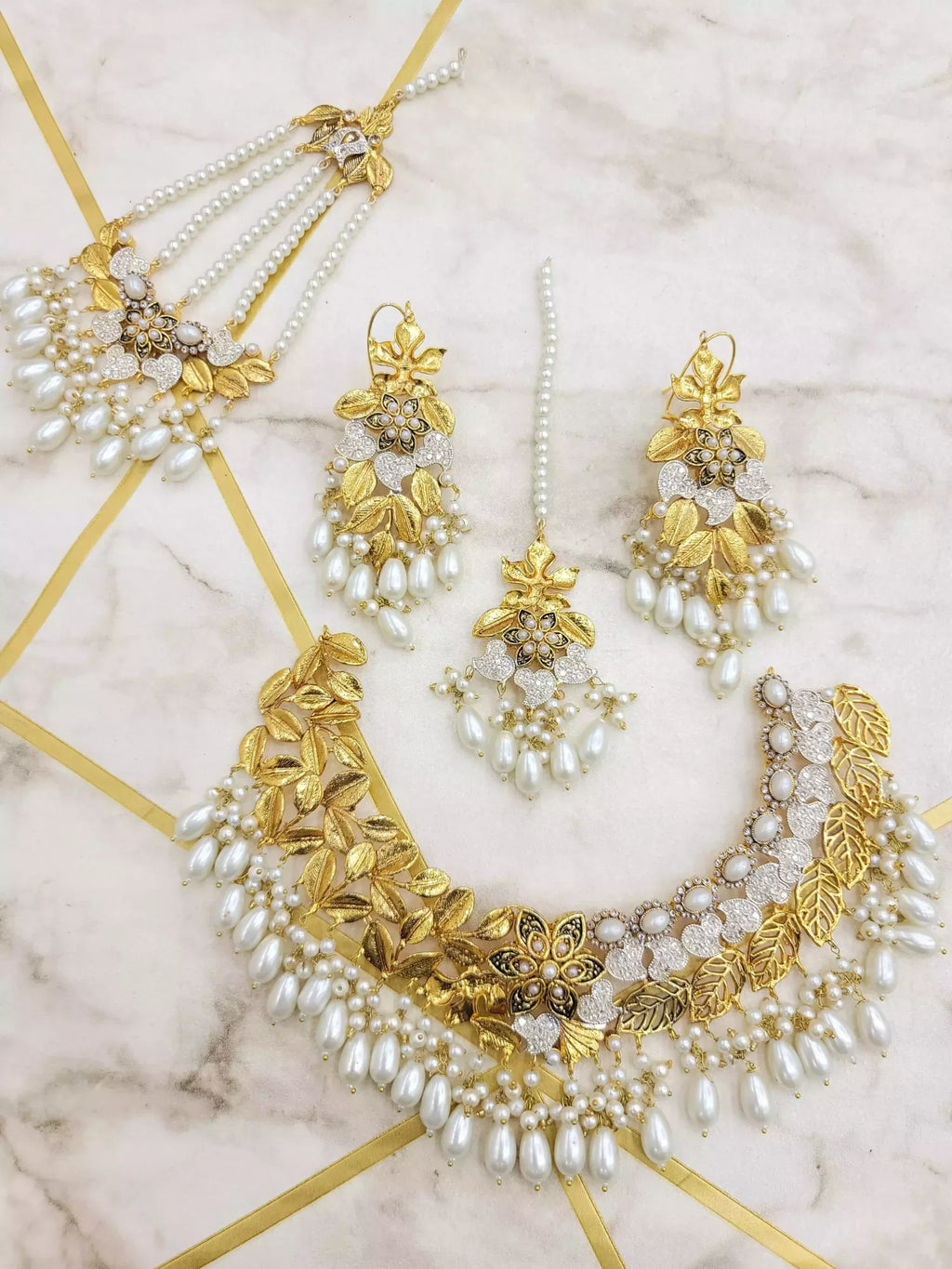 Designer Polki bridal set