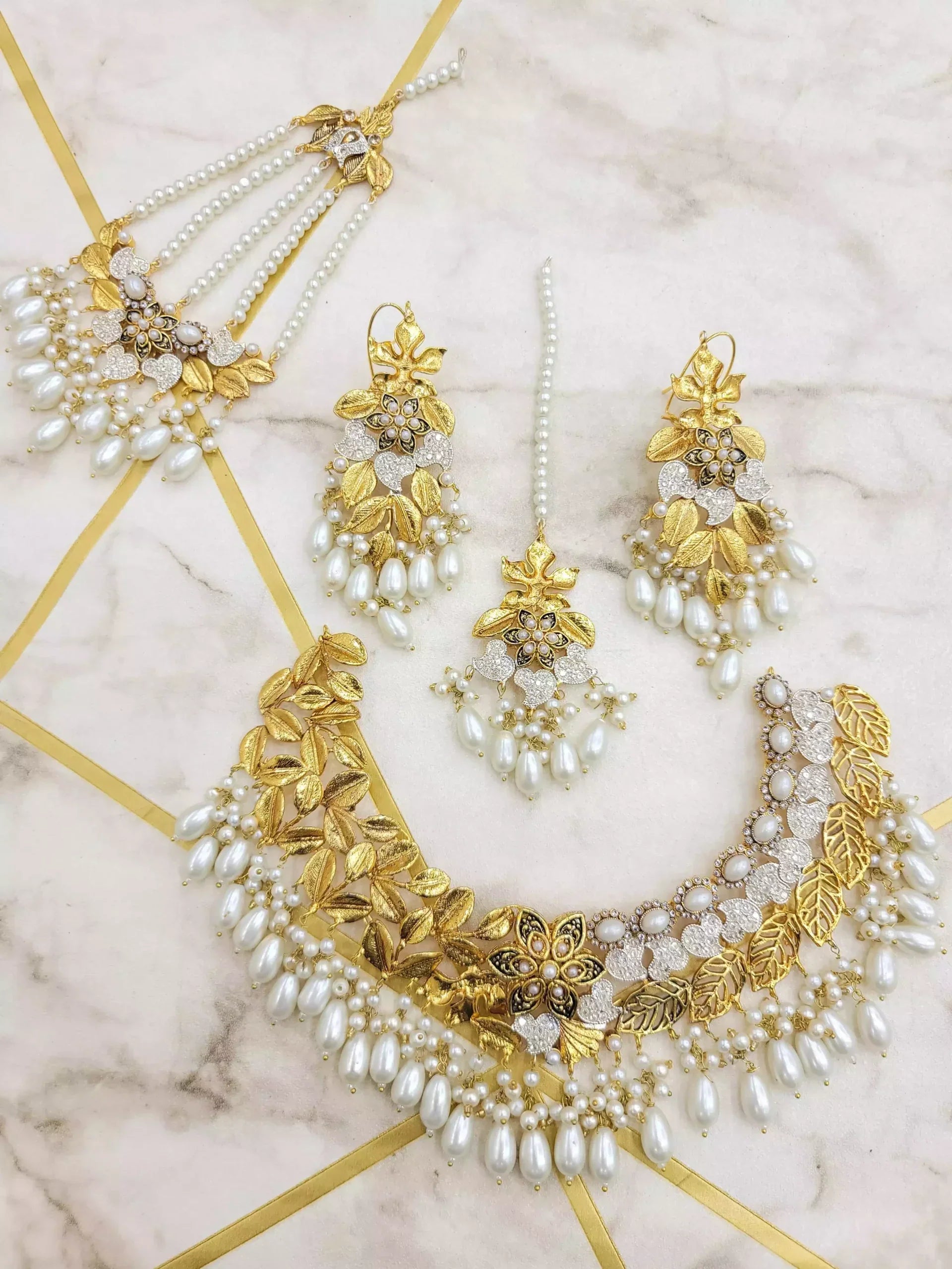 Designer Polki bridal set