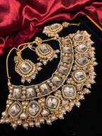 Indian kundan necklace set