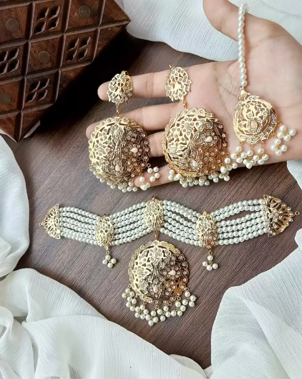 gn-19.webp Hyderabadi choker set - Image 6