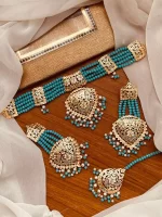 Hyderabadi choker set - Image 4