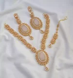 Zircon set with long earrings - Image 8