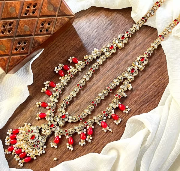 red-13-6.webp Zircon jarao long maala - Image 6