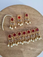 Designer kundan choker set