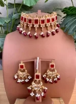 Chand baali choker set