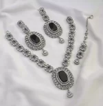 Zircon set with long earrings - Image 7