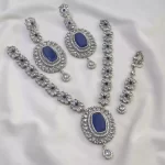 Zircon set with long earrings - Image 6