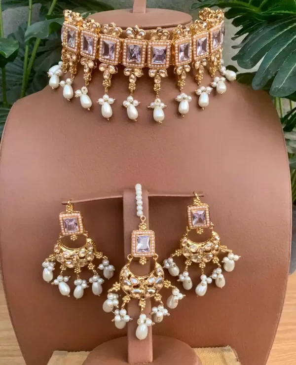 white-4-3.webp Chand baali choker set - Image 3
