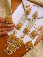 Egyptian maala set with teeka - Image 2