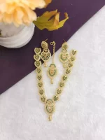 Noratan necklace set with teeka - Image 2