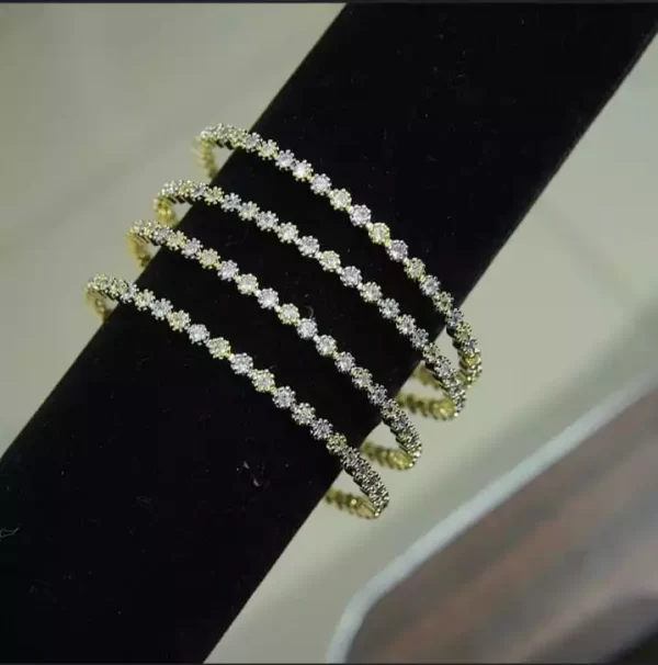 gg Indian AD 4 pcs bangle set - Image 1