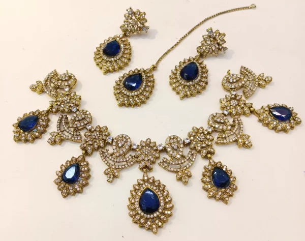 dark blue G Rp jarao zircon set - Image 6