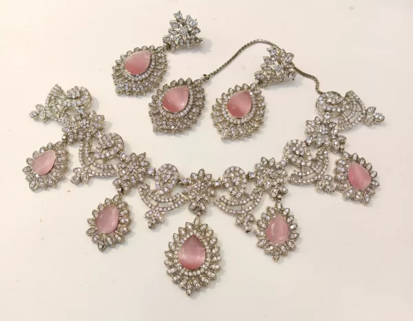 pink S Rp jarao zircon set - Image 3