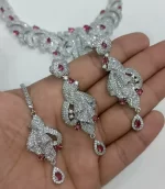 Original zircon bridal set - Image 4